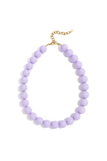 Necklace with large beads