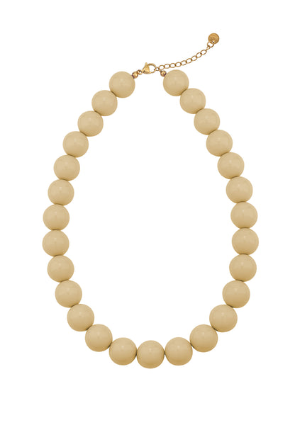 Necklace with large beads