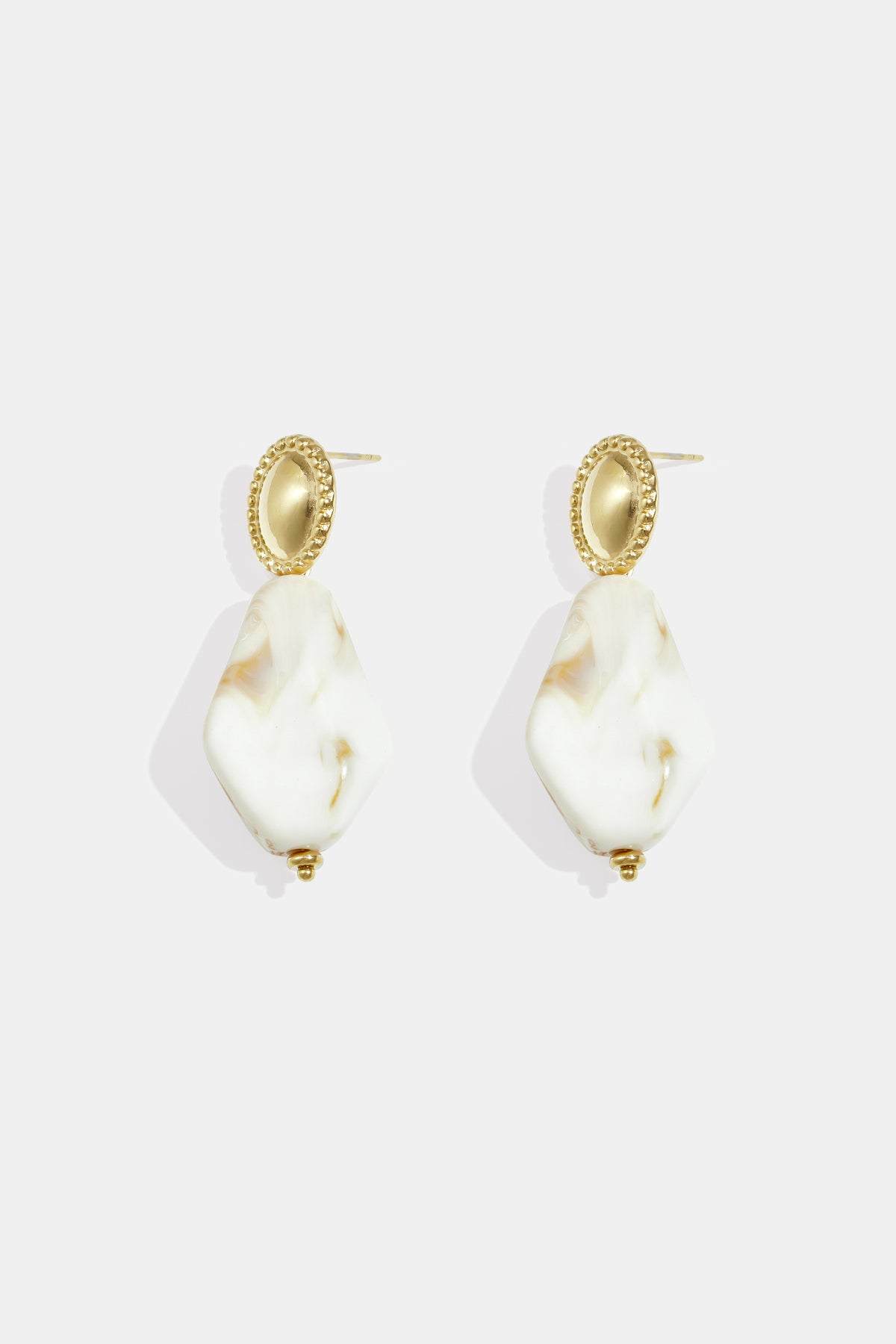 Stainless Steel Drop Earrings irregular shape Casual Daily Romantic Series Women's jewelry