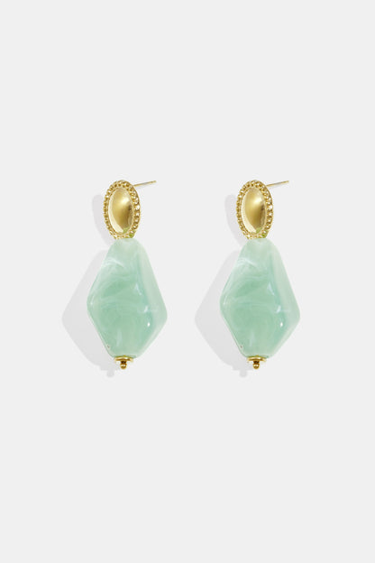 Stainless Steel Drop Earrings irregular shape Casual Daily Romantic Series Women's jewelry